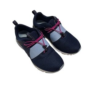 Vionic Berlin sneakers in blue with bungee lace